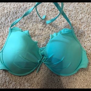Victoria’s Secret aqua blue bikini top